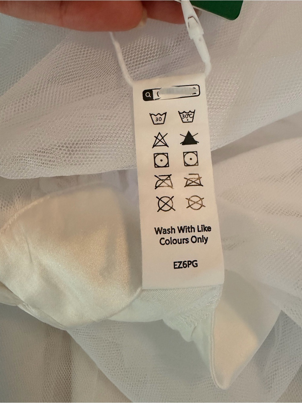 NWT Halara White Mesh Overlay Flowy Midi Tulle Skirt XS Balletcore - Picture 5 of 11